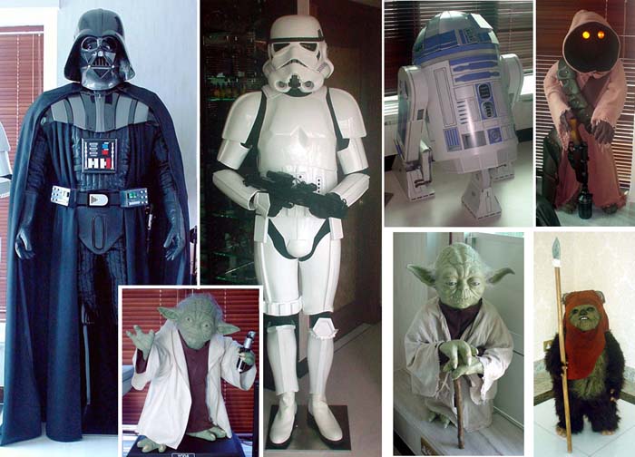 star wars life size figures